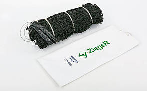 Сітка велика теніс С-0054 (нейлон, р-р 12,8х1,08 м, комірка 5x5 см, з метал.тросом, чорний)