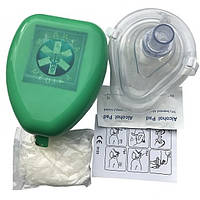 Безконтактнная маска для искуственого дыхания с аксесуарами Медаппаратура