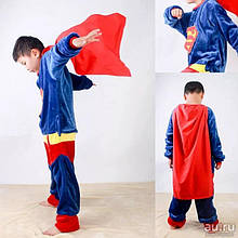 Кигуруми детский Супермен (Размер:120см ,130см, 140см)