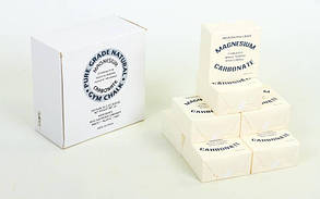 Тальк гімнастичний (магнізія) C-0027 BC-1 GY240030001 (в уп. 8 шт., ціна за 1 шт., білий)