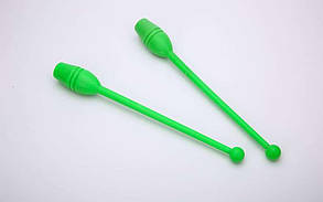 Булави для художньої гімнастики 35 см Lingo GM-4435 (пластик, l-35 см, 83 г, кольори в асортименті)