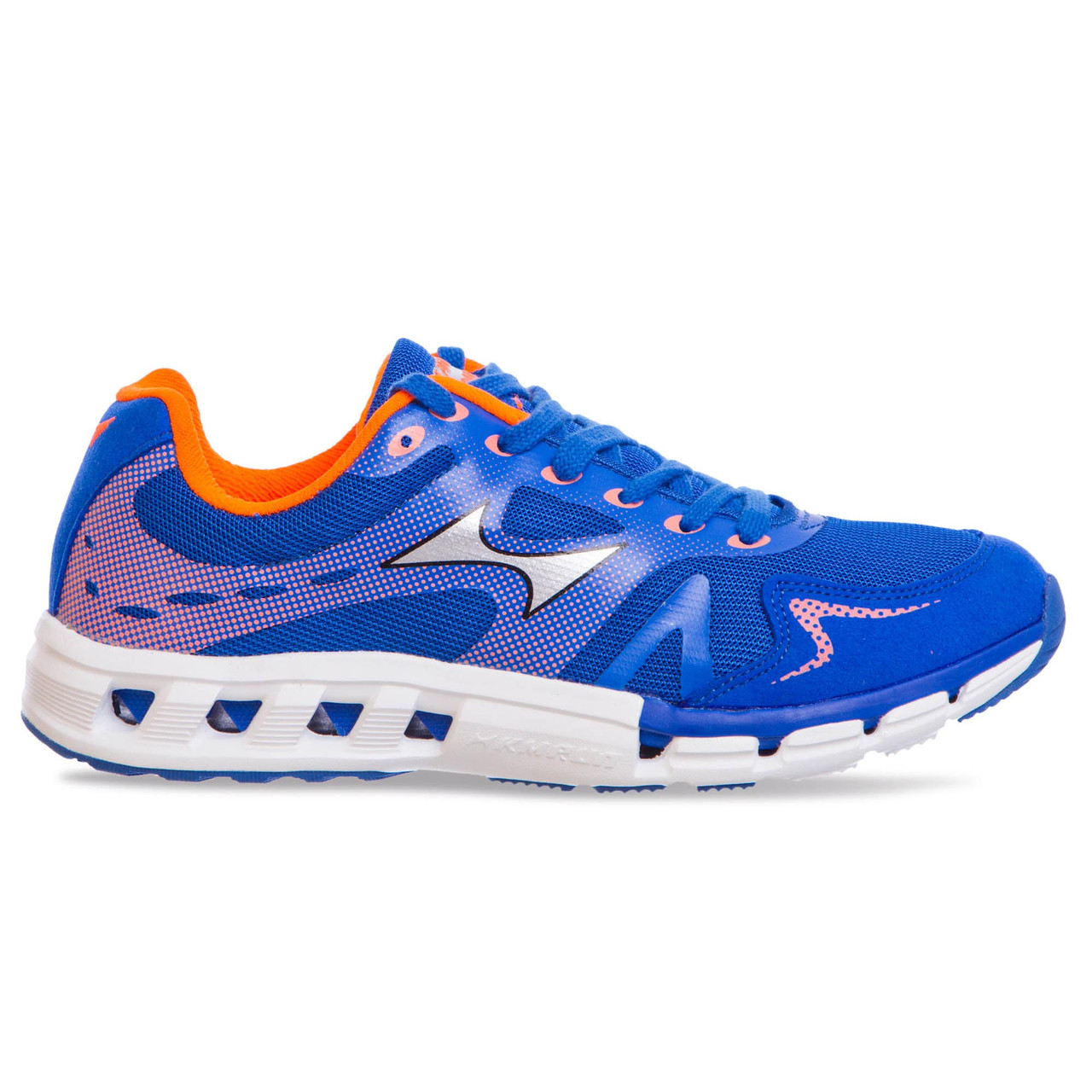 Кросівки Health 7888-BL розмір 37-45 синій-жовтогарячий