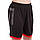 Форма баскетбольна підліткова NB-Sport NBA HOUSTON 13 BA-0968 (PL, р-р M-2XL-130-165 см, чорний-червоний), фото 5