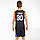 Форма баскетбольна підліткова NB-Sport NBA TOWN 30 4311 (PL, р-р M-2XL-130-165 см, чорний жовтий), фото 3