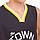 Форма баскетбольна підліткова NB-Sport NBA TOWN 30 4311 (PL, р-р M-2XL-130-165 см, чорний жовтий), фото 5