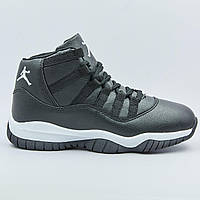 Кросівки баскетбольні дитячі Jordan 1801-3 розмір 31-35 BLACK чорний