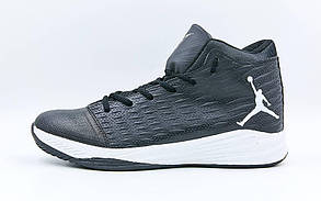 Кросівки баскетбольні Jordan F819-3 розмір 41-45 чорний-білий