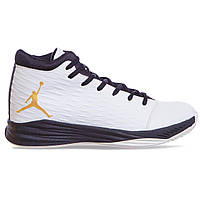 Кросівки баскетбольні Jordan F819-1 розмір 41-45 білий-чорний