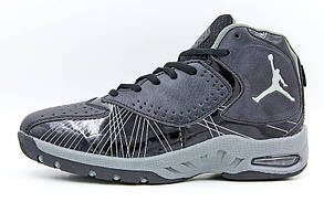 Кросівки баскетбольні Jordan OB-935B-5 розмір 36-40 чорний сірий
