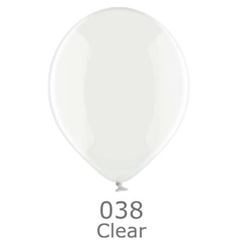 Куля повітряна BELBAL кристал 038 Прозора Clear 12"(30см)