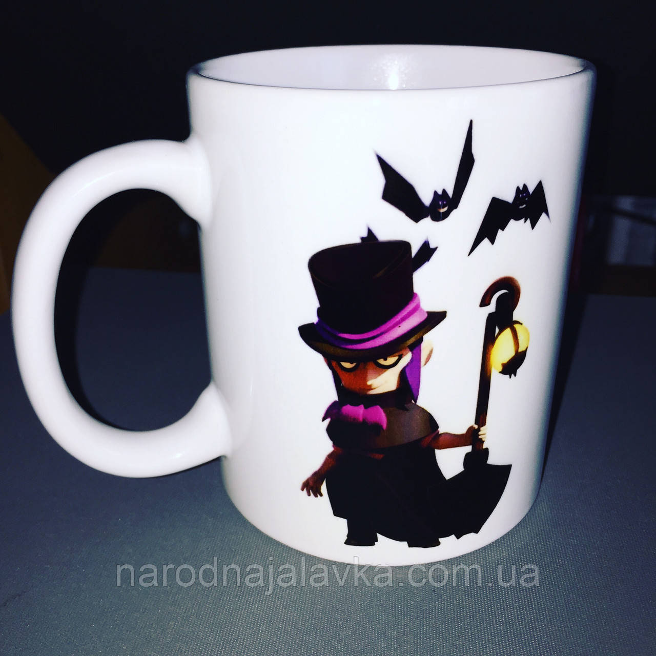 Чашка МОРТІС з малюнком (Бравл стар)