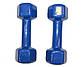 Гантель вініл EVROTOP 3кг (2шт) SS-LKDB-505-3 (Гантель вініл EVROTOP 3кг (2шт) SS-LKDB-505-3), фото 3