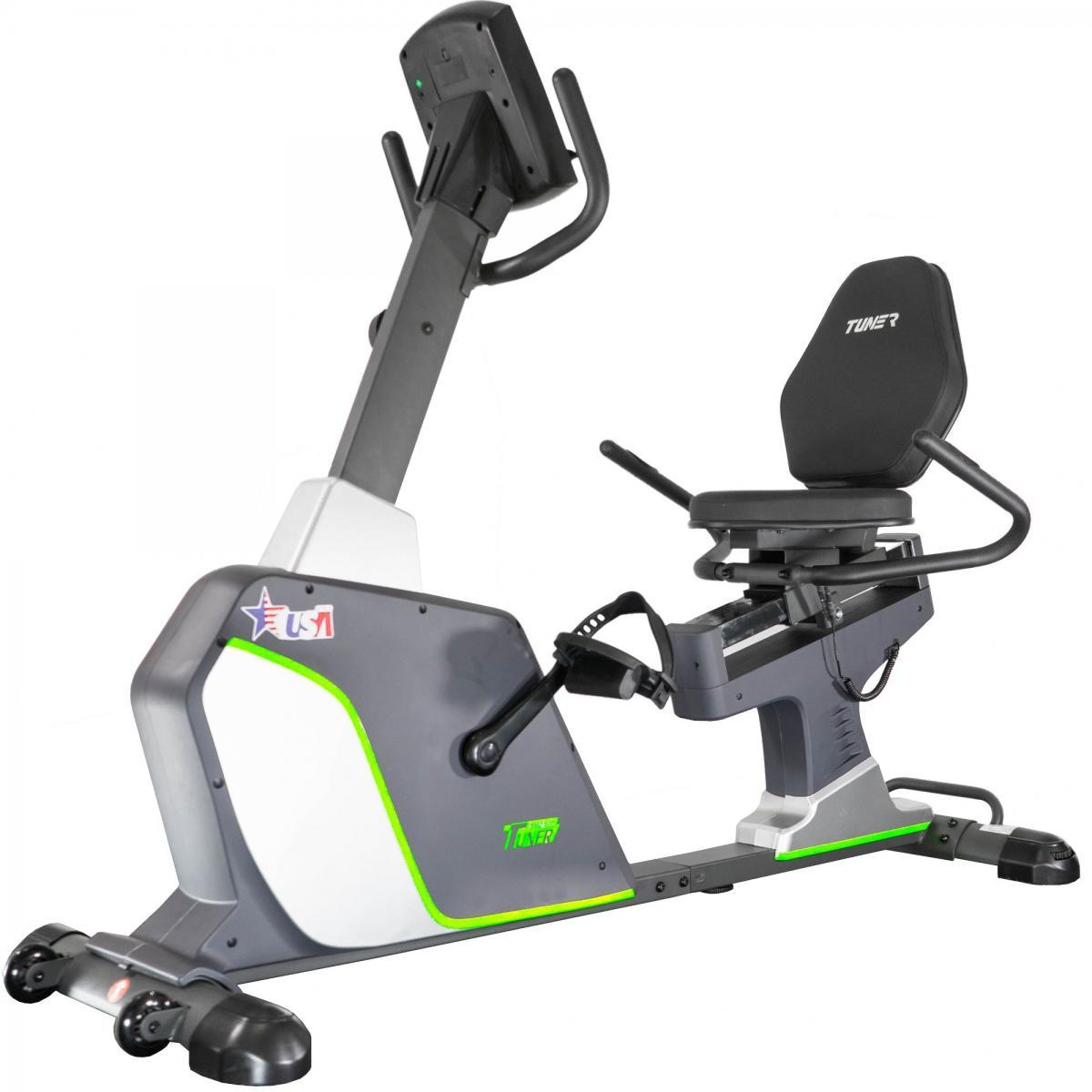 Велотренажер USA Style Fitness Tuner магнітний горизонтальний, T1500, фото 1