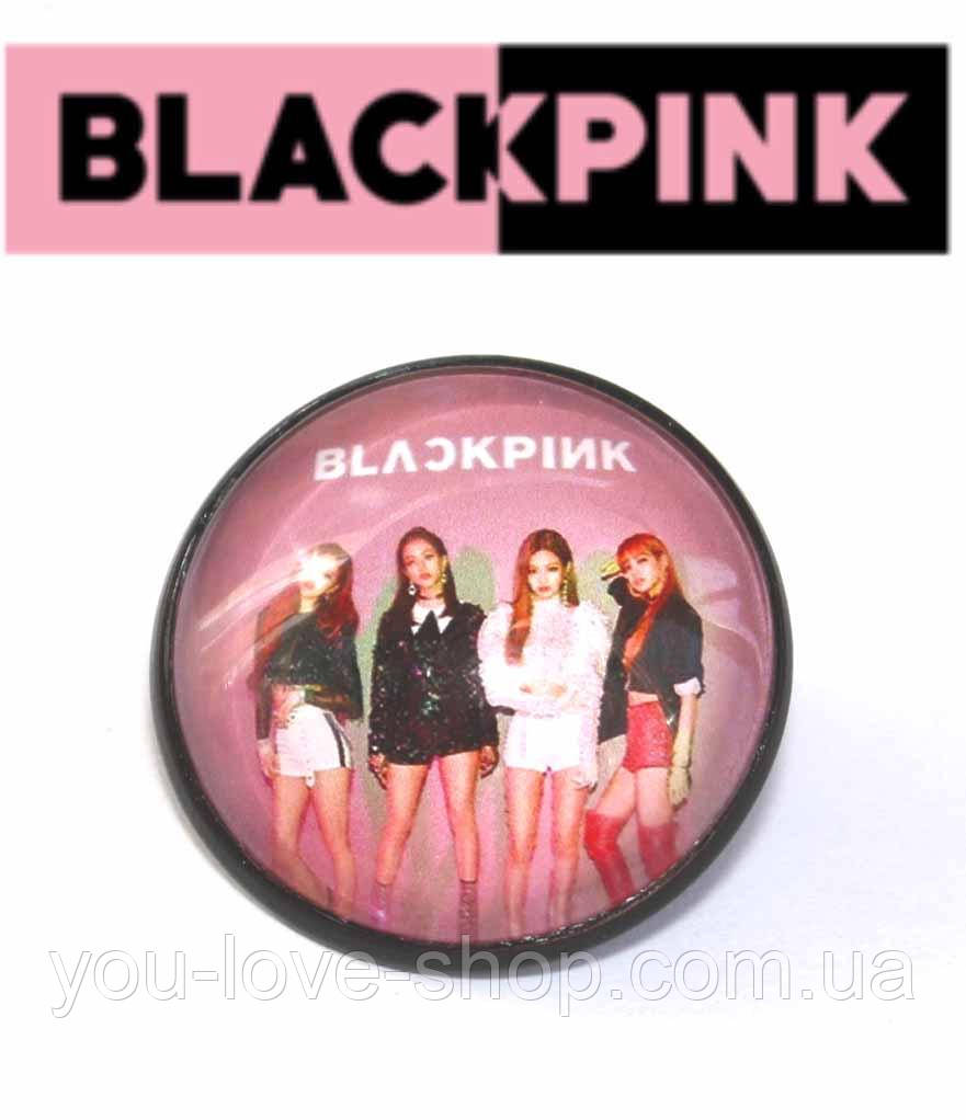 Піктограму K-Pop Black Pink "Учасниці" на рожевому
