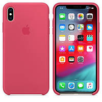 Чехол-накладка Apple Silicone Case for iPhone Xs Max, Hibiscus (HC)