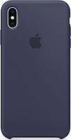 Чехол-накладка для iPhone Xs Max Apple Silicone Case Midnight Blue (HC) чехол для айфон Xs Max