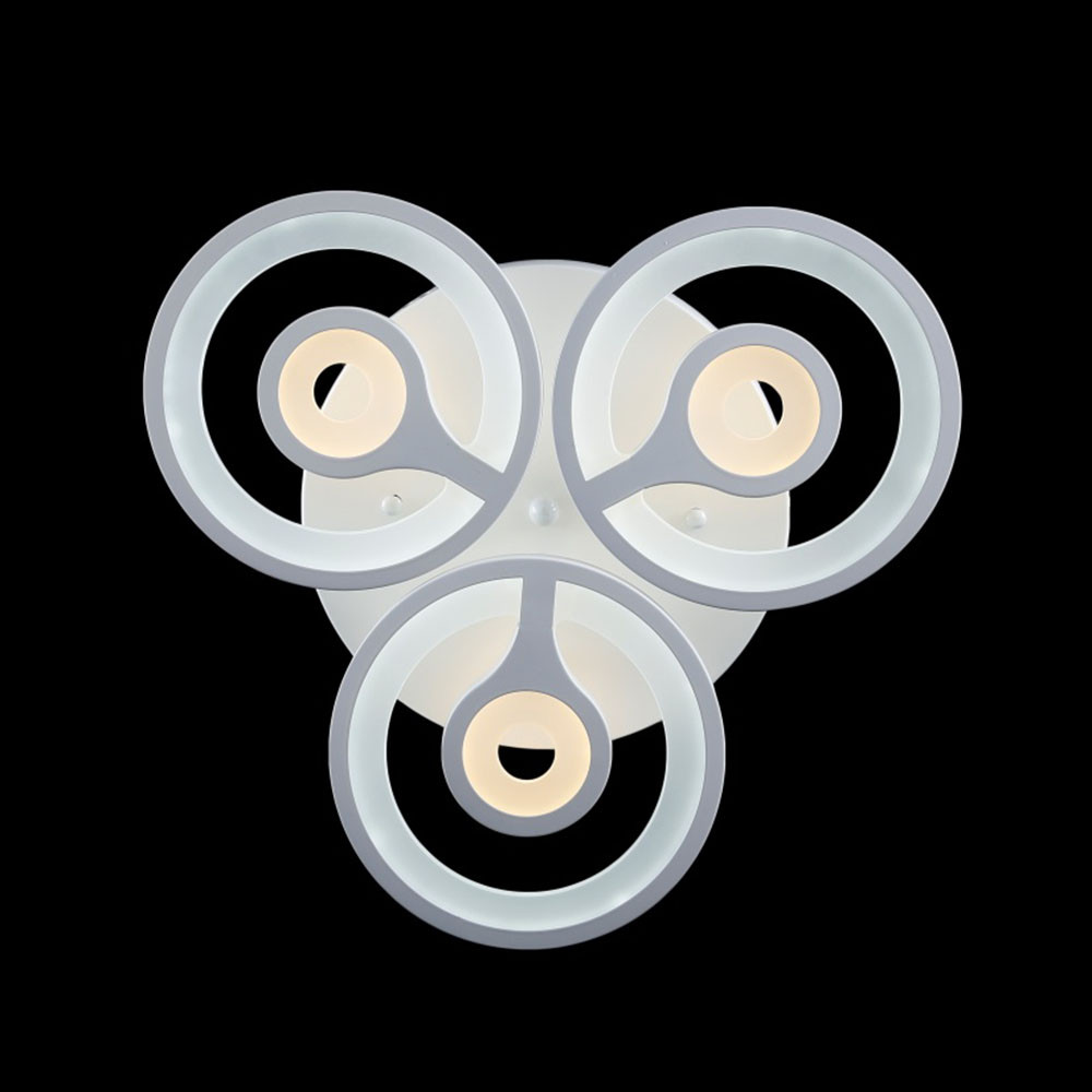 Світлодіодна LED люстра СветМира 100 Вт з регулюванням яскравості VL-LK28/3, фото 1