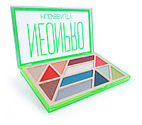 Тени для векТени Huda Beauty Neon Pro Green 12 оттенков