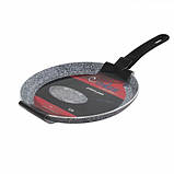 Сковорідка для млинців UNIQUE UN-5411 20 см граніт / індукція, фото 2