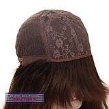 Натуральна преміум-перука Lilu HH каштанового кольору, фото 7