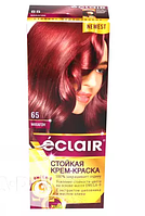 Фарба для волосся Éclair з маслом "OMEGA 9" 65 Махагон