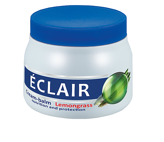 Крем-бальзам для волосся "ECLAIR" 500 мл Лемонграс (інтенсивне живлення і захист)