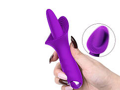 Вібратор Мова G-Spot Fllxur 10 режимів  Фіолетовий