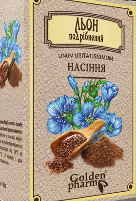 Льон шрот (насіння подрібнені) - 100 г