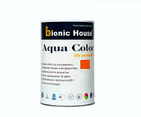 Краска для дерева Bionic-House Aqua Color UV-protect 0,8л Янтарь
