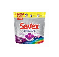 Гель в капсулах "SAVEX Super Caps 2в1" 25шт. цвет