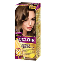 Стойкая крем-краска для волос "ECLAIR" OMEGA-9 67 Натуральный кофе