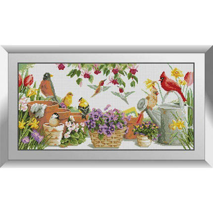 31492 Пташине королівство Набір діамантової мозаїки, фото 1