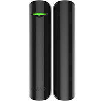 Датчик відчинення дверей/вікна із сенсором удару та нахилу Ajax DoorProtect Plus, Jeweller, чорний