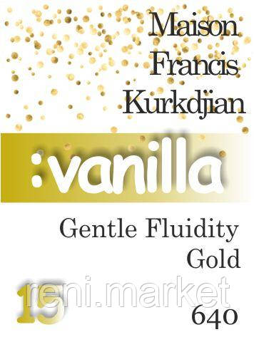 Парфумерна олія (640) версія аромату Gentle Fluidity Gold Maison Францис Куржан — 15 мл ролон, фото 1