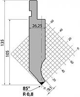 Пуансон PS.135.85.R08 / C системы R1 Amada Promecam