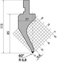 Пуансон P. 115.60.R08 / C системы R1 Amada Promecam