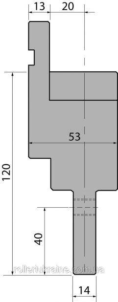 ПЕРЕХІДНИК ТИПУ PROMECAM INT120-40