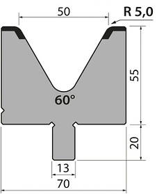 Матриця Rolleri BMR55.50.60 R2 модель Bystronic