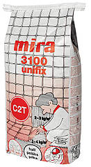 Клей для керамограніту Mira 3100 unifix, 25 кг