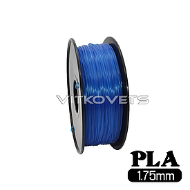 Пластикова нитка PLA, 1.75 мм, 1 кг синій