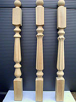 Деревянная балясина-столб из бука фрезерованная