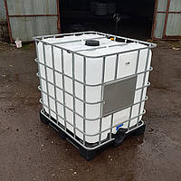 Єврокуб 1000л (піддон метал/пластик), новий, харчовий