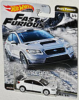 Коллекционная модель Hot Wheels Subaru WRX STI