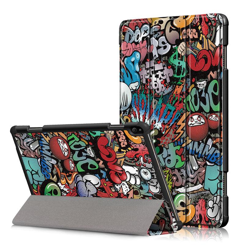 Чехол Lenovo Tab P10 TB-X705F X705L Ultra Slim Graffiti, фото 1
