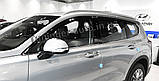 Вітровики, дефлектори вікон Hyundai Santa FE 2020- (Autoclover/Корея) D993, фото 4
