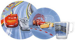 Дитячий набір Luminarc Disney Cars 3 з 3 предметів N5280