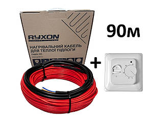 Нагрівальний кабель Ryxon 20 W 3.6 мм двожильний 90 м, фото 2