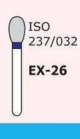 Стоматологический бор EX-26 ,форма олива,Sharp