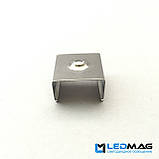 Кріплення кліпса для LED профілю LP7 (LP7), YF102-2, 16x7 мм, 15 x6 мм, фото 8