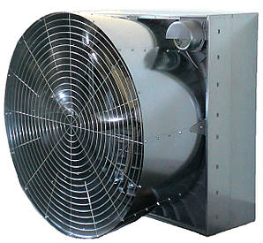 Вентилятор ES-140 з розтрубом тунельний, з продуктивністю 46600 м3 на годину